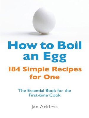 cover image of How to Boil an Egg